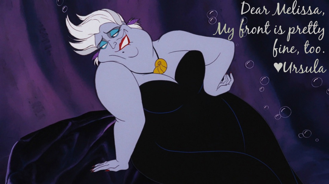 Dear Melissa, my front is pretty fine, too. ♥ Ursula.